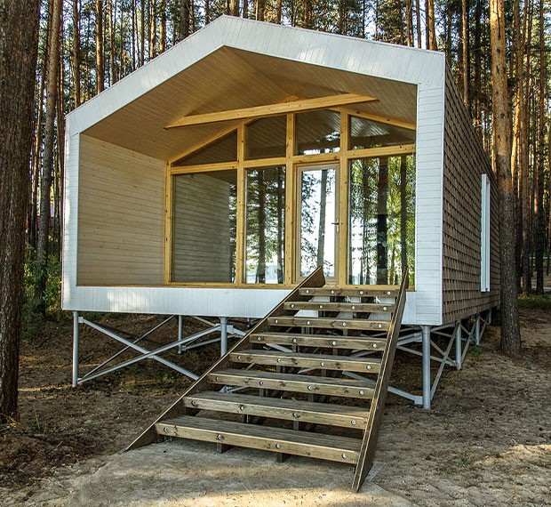 Сваи под каркасный дом в Анадыре