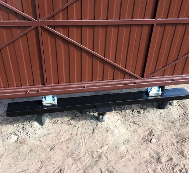 Винтовые сваи под откатные ворота и калитки в Анадыре