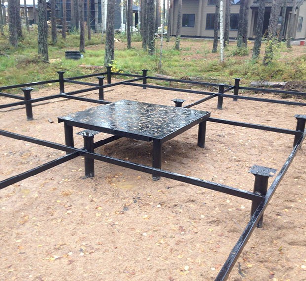 Винтовые сваи под печь в Анадыре